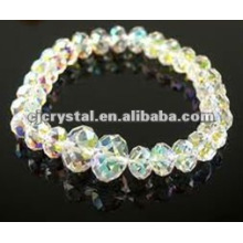 AB Coated beaded bracelets